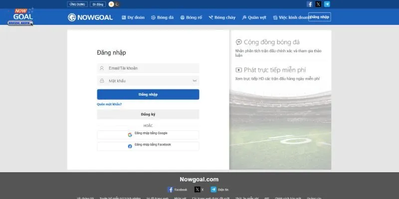 Hướng dẫn tham gia cá cược tại Nowgoal